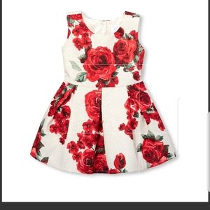 Children place; girl dress